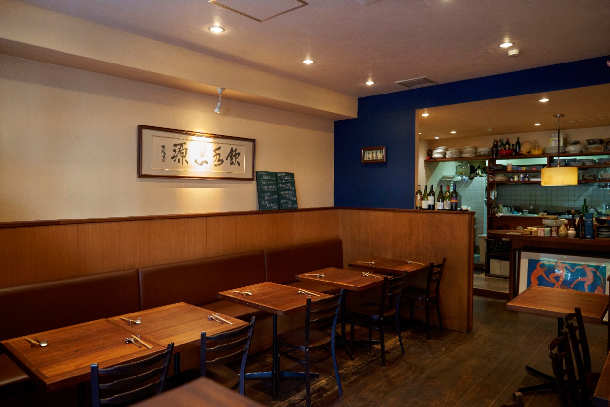 『台湾QQ小館 老朋友』店内