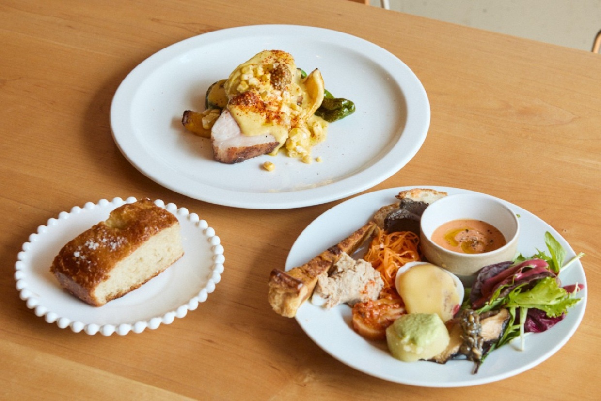 『compasii』肉のメインランチ
