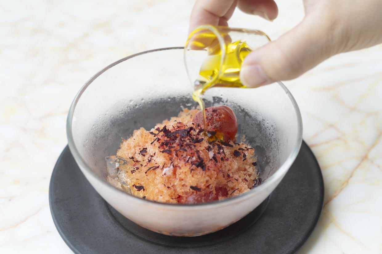 『MAISON VERTE』シーズナルコースの前菜1