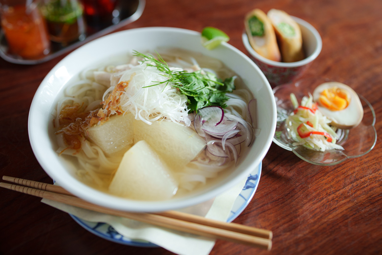 『フォー屋』鶏肉と冬瓜のフォー  セット