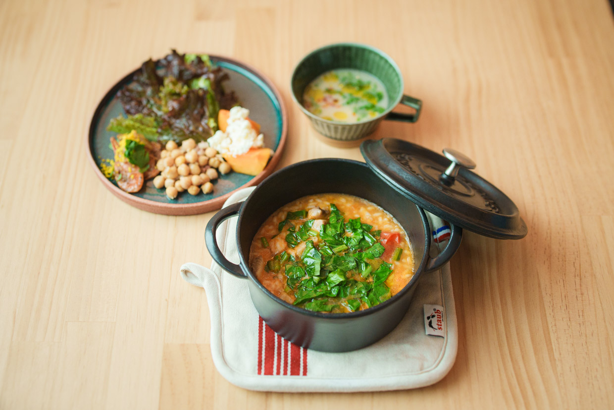 『TASCA フジマル食堂』魚のアローシュランチ