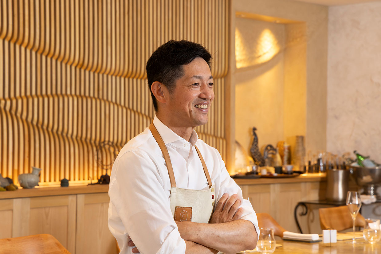 「entre nous」オーナーシェフ・高山英紀さん
