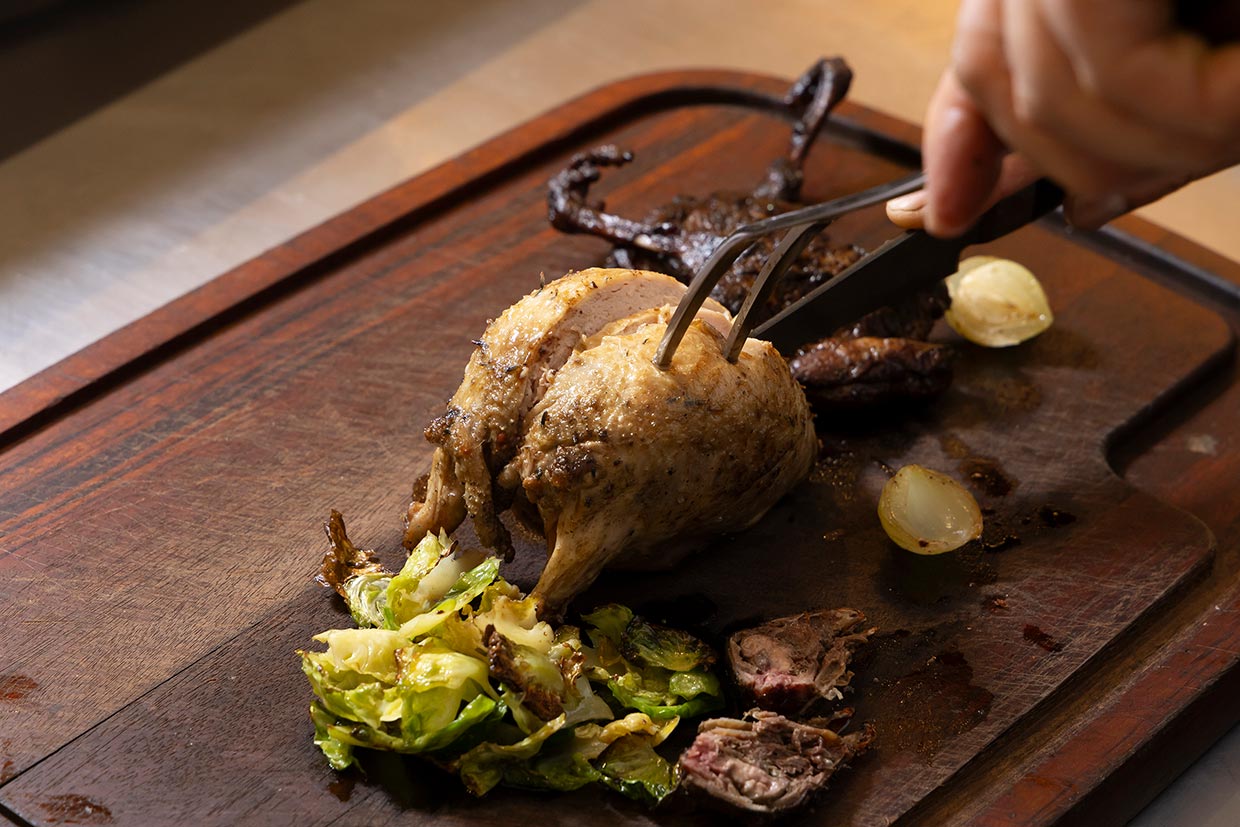 「ジュンジーノ」のデクパージュ