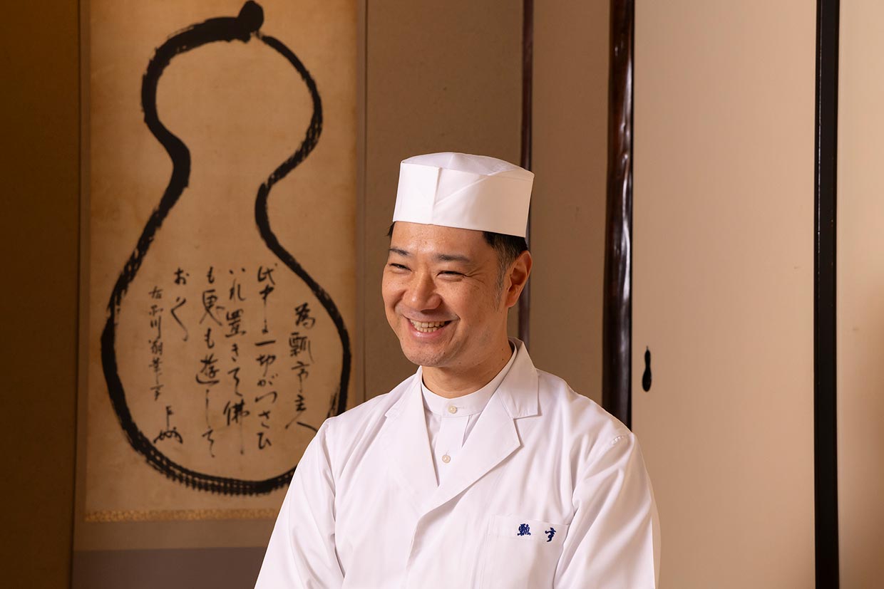 「瓢亭」十五代目・髙橋義弘さん