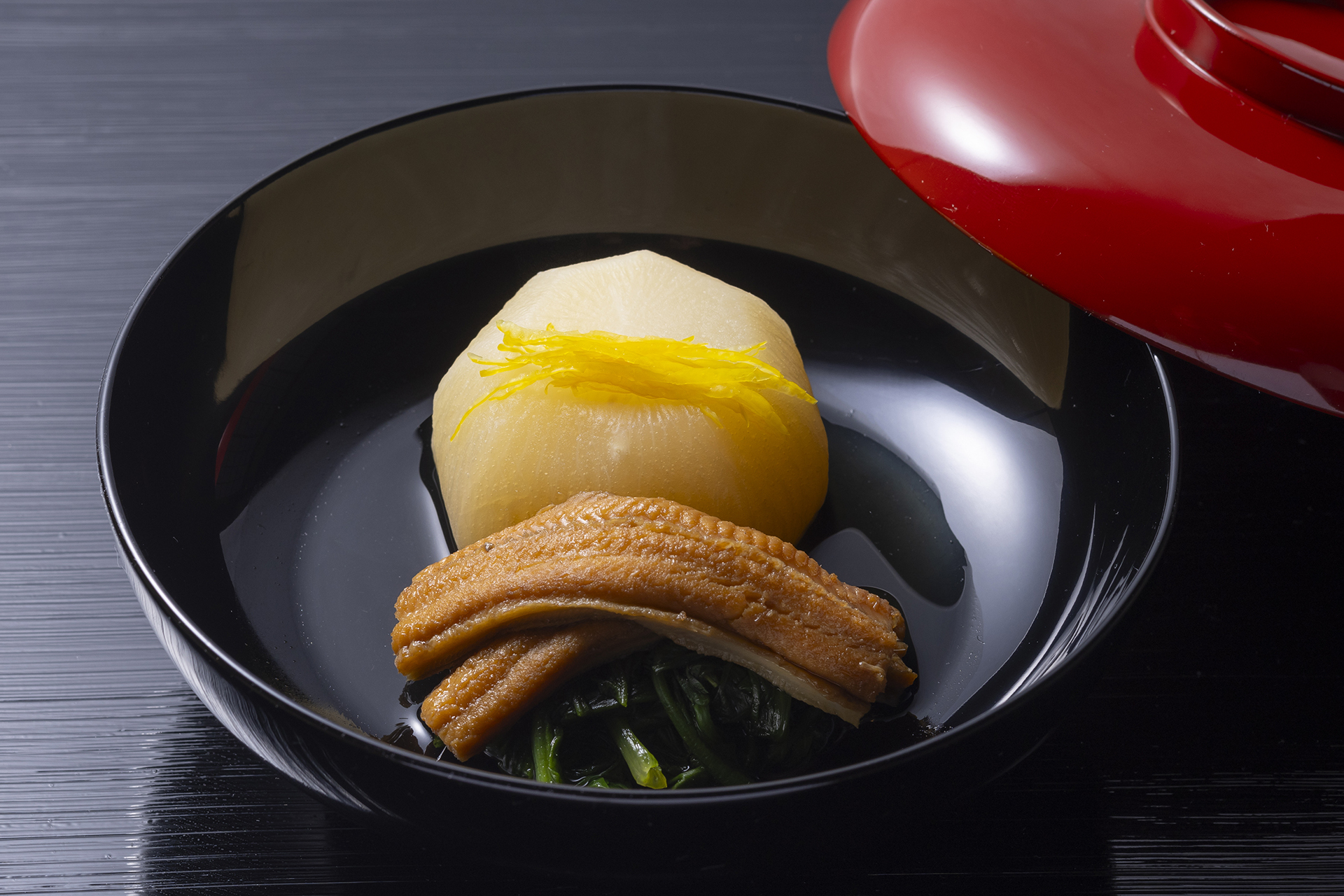 「瓢亭」の炊合せ