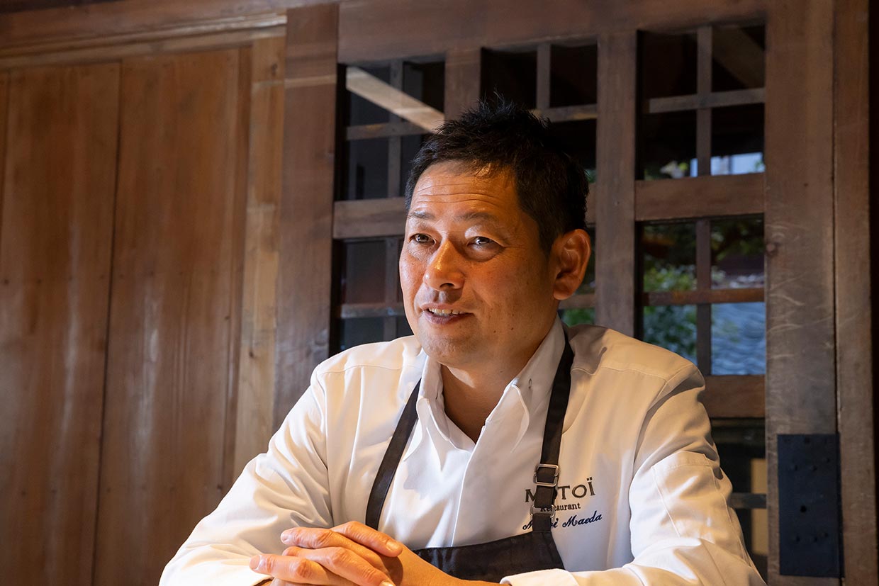 京都「Restaurant MOTOI」前田 元シェフ