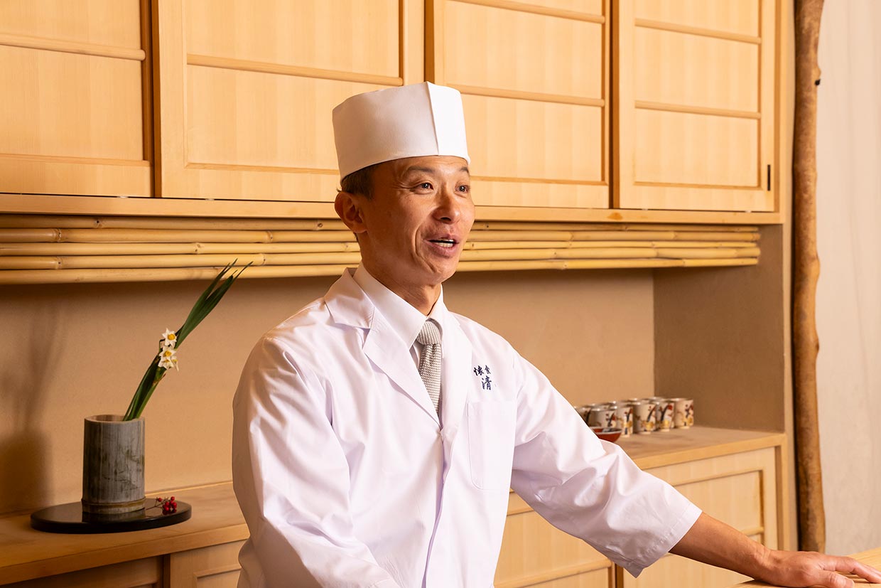 大阪・北新地「懐食 清水」店主・清水俊宏さん