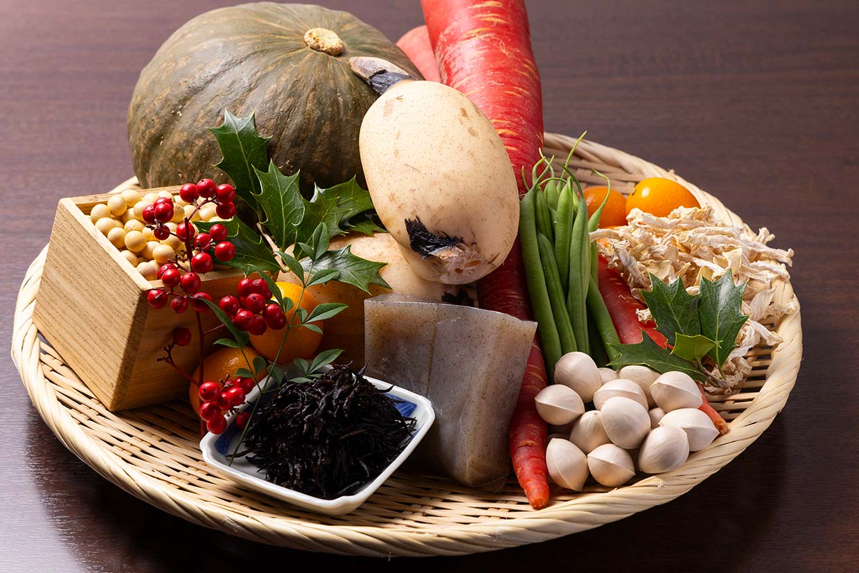 運盛りの食材など