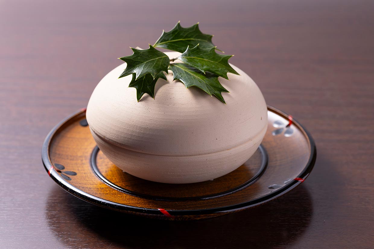 「西心斎橋 ゆうの」の「ん和え」のうつわ