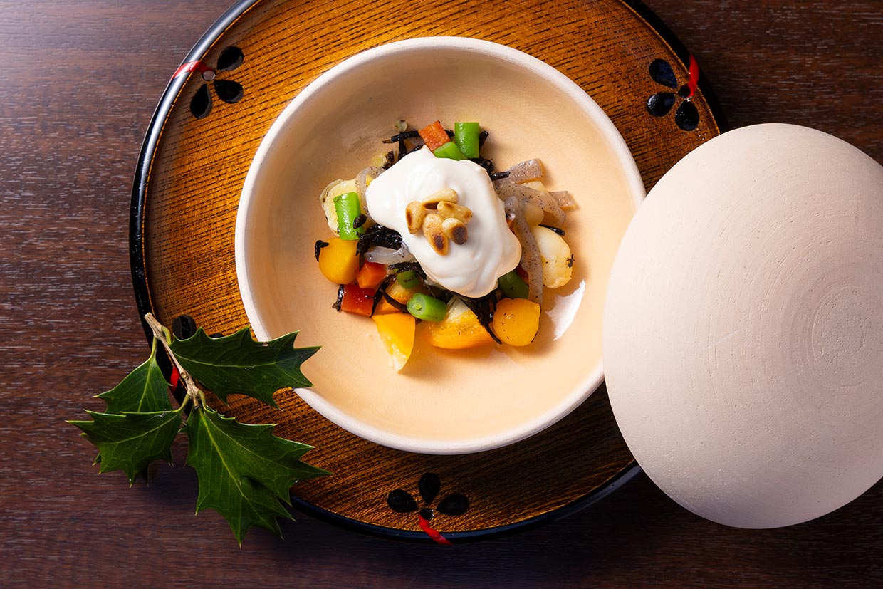 「西心斎橋 ゆうの」の節分“ん”和え