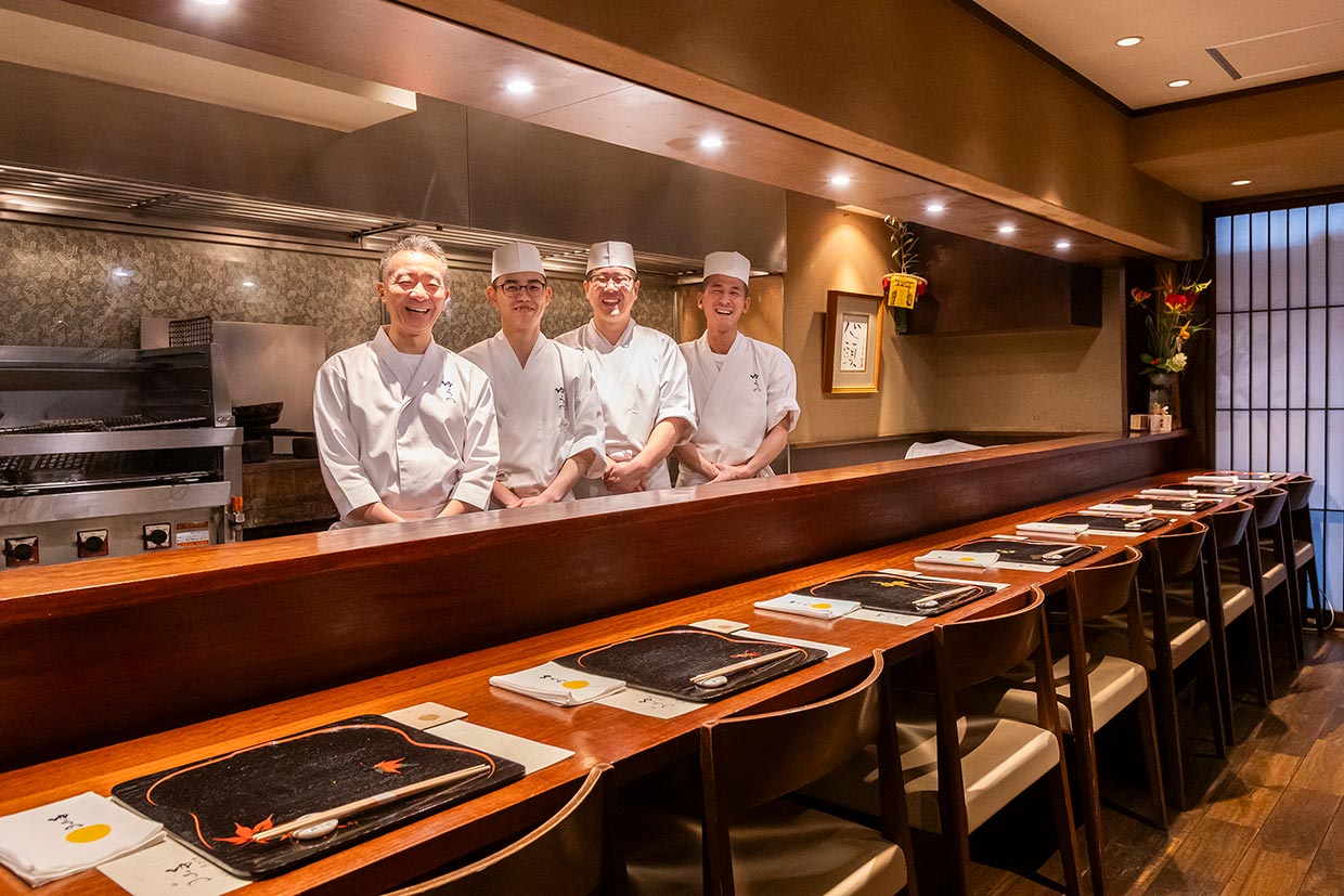 『西心斎橋 ゆうの』店内