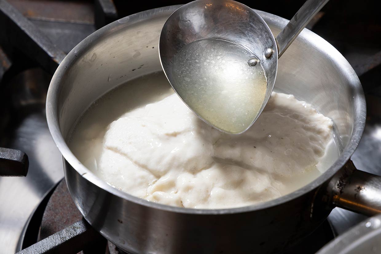 フグ白子のソース