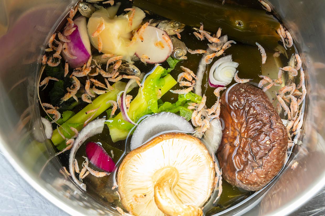 「薪火 全」のだし素材