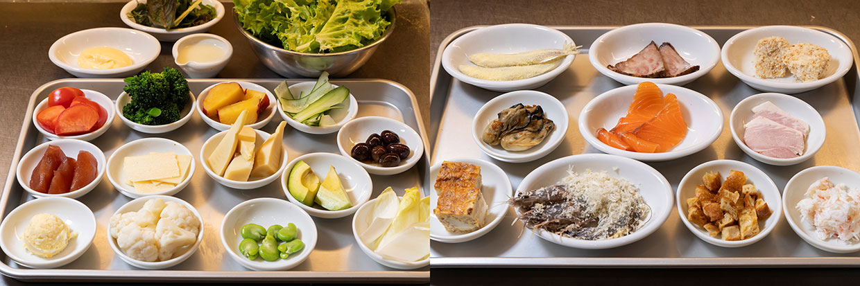 「マーケットサラダ」の材料