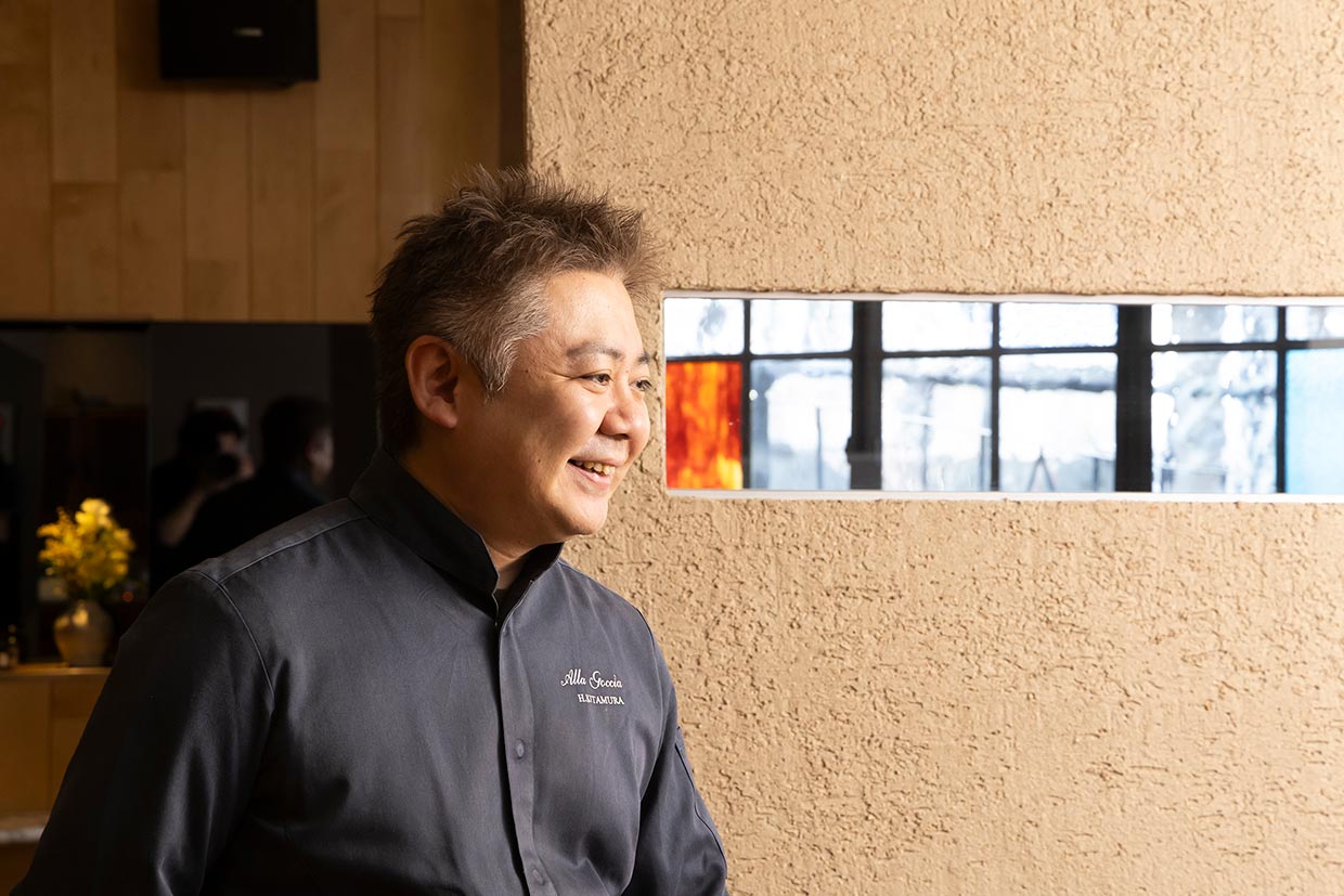 「アッラゴッチャ」の北村シェフ