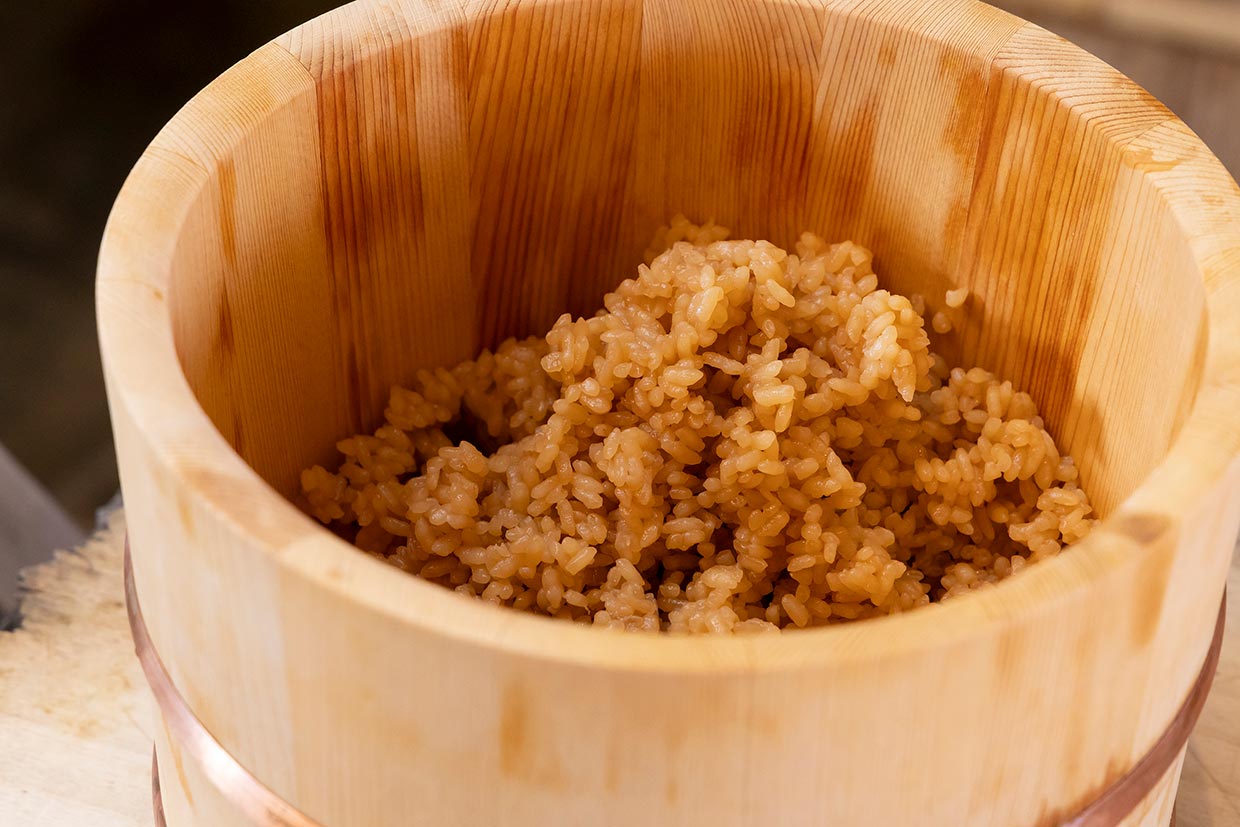 「百味処おんじき」の寿司飯
