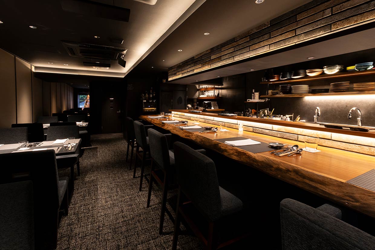 大阪「alcentro」の店内