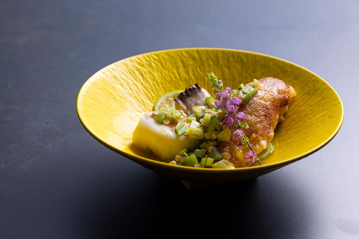 大阪「alcentro」の魚料理