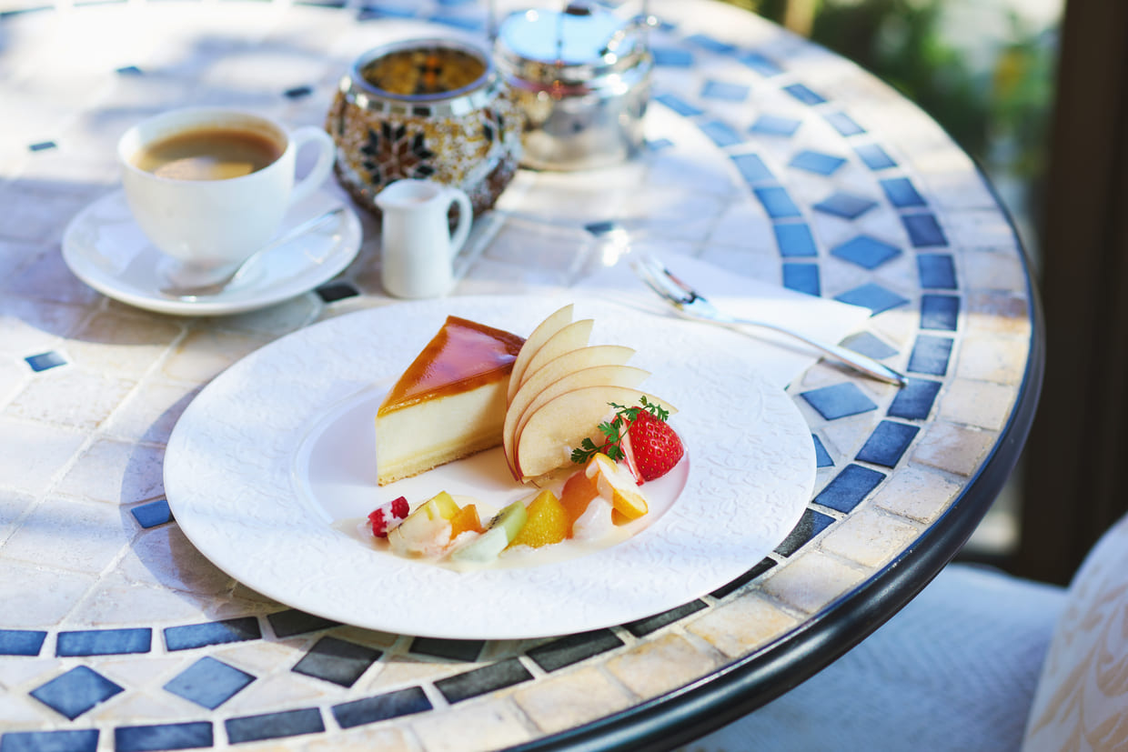 大阪・箕面『デリチュース』喫茶コーナー