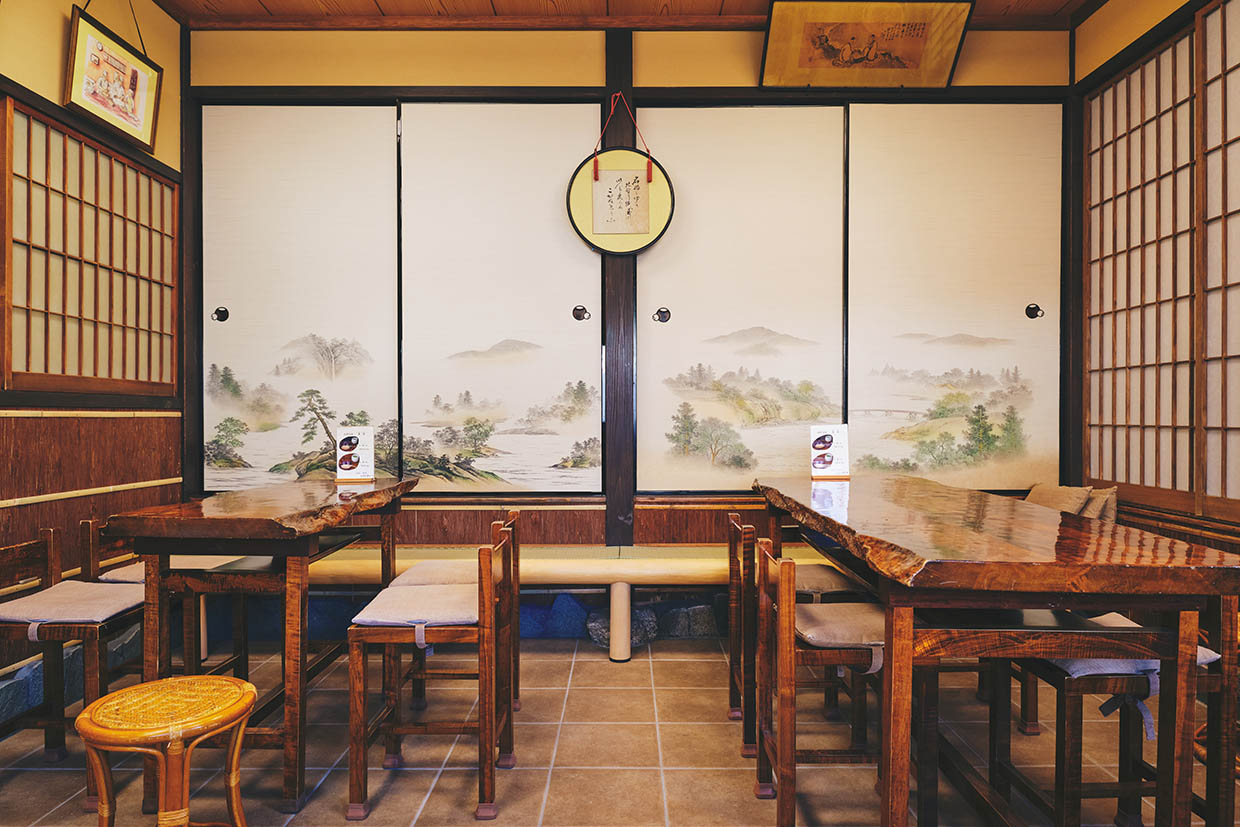 『粟餅所・澤屋』店内