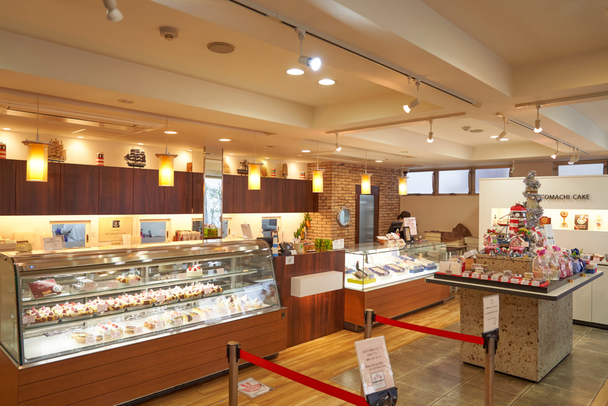 兵庫・元町『MOTOMACHI CAKE』店内