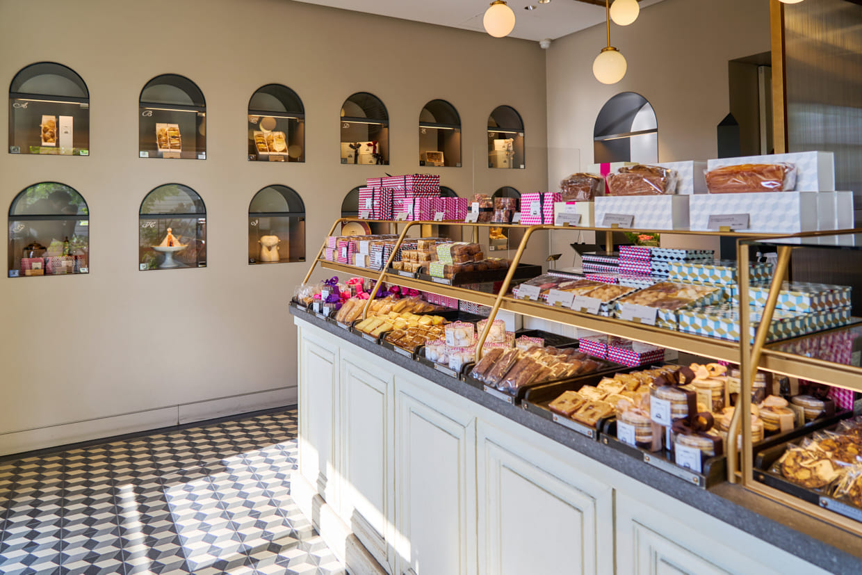 兵庫・御影『マモン・エ・フィーユ』店内