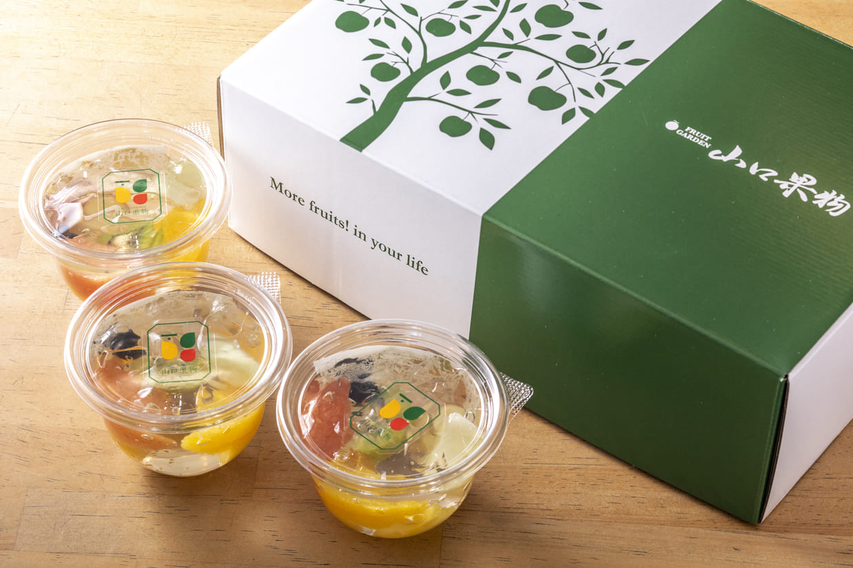 大阪・谷町六丁目『山口果物』フルーツポンチゼリー箱入り