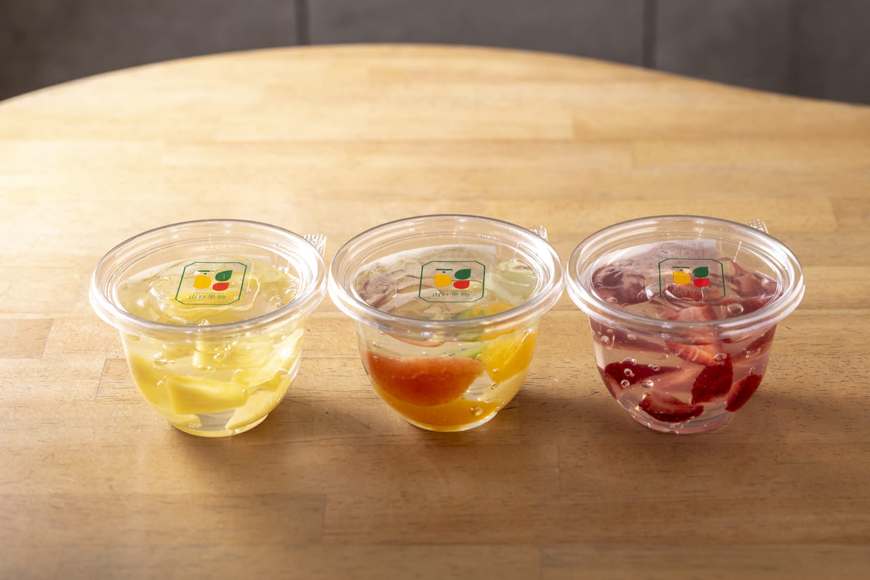 大阪・谷町六丁目『山口果物』ゼリー