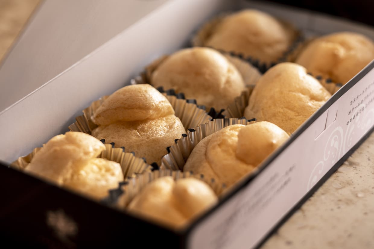 大阪・帝塚山『ポアール』プチシュー