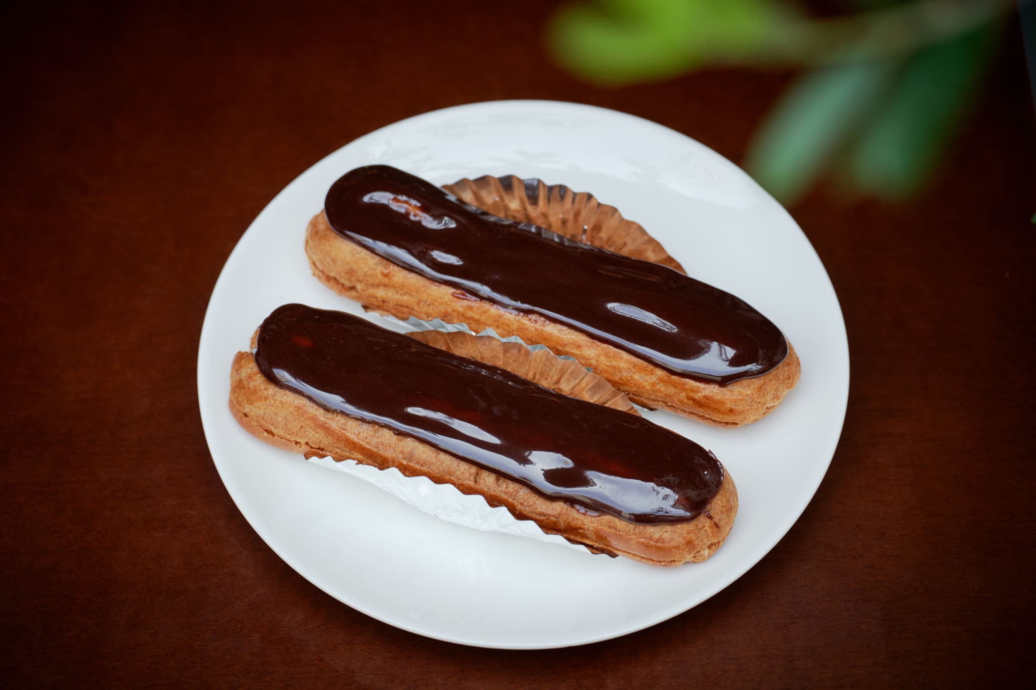 『Patisserie La plage』エクレア（ショコラ）