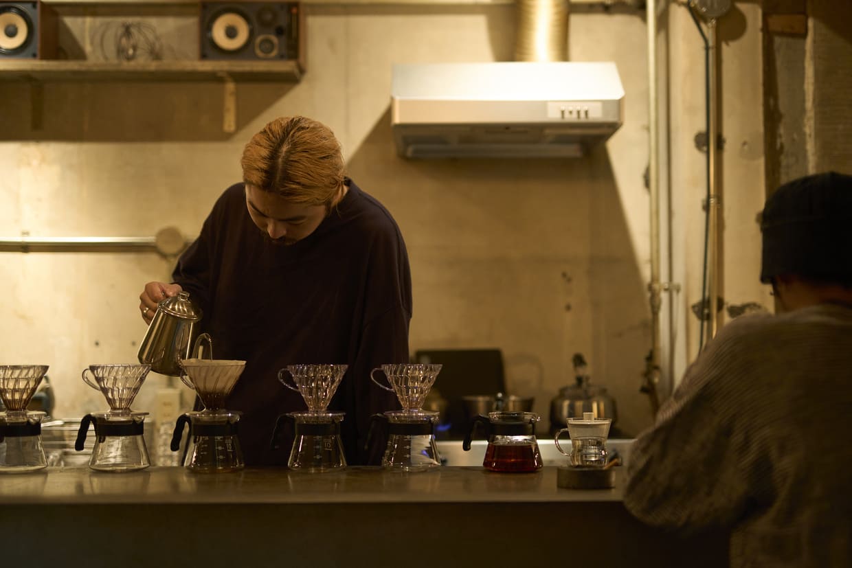 京都・錦市場『喫茶百景(きっさひゃっけい)』ドリップ