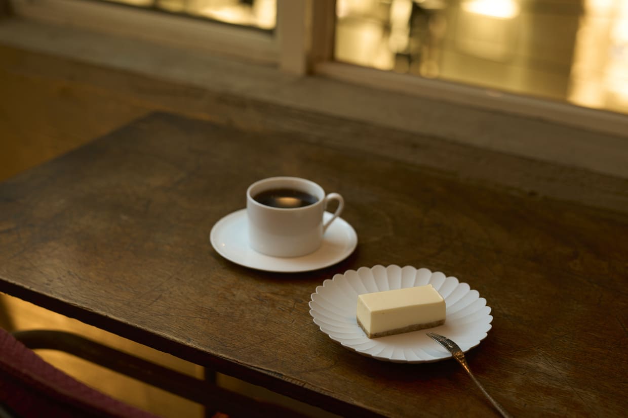 京都・錦市場『喫茶百景(きっさひゃっけい)』ブレンド・ミディアム