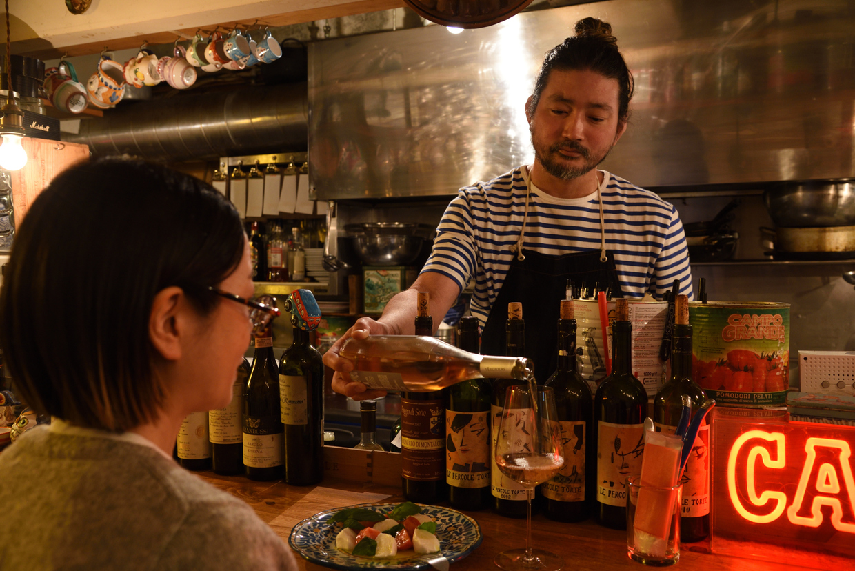 京都・四条烏丸『バールデルノンノ』中井一宏さん