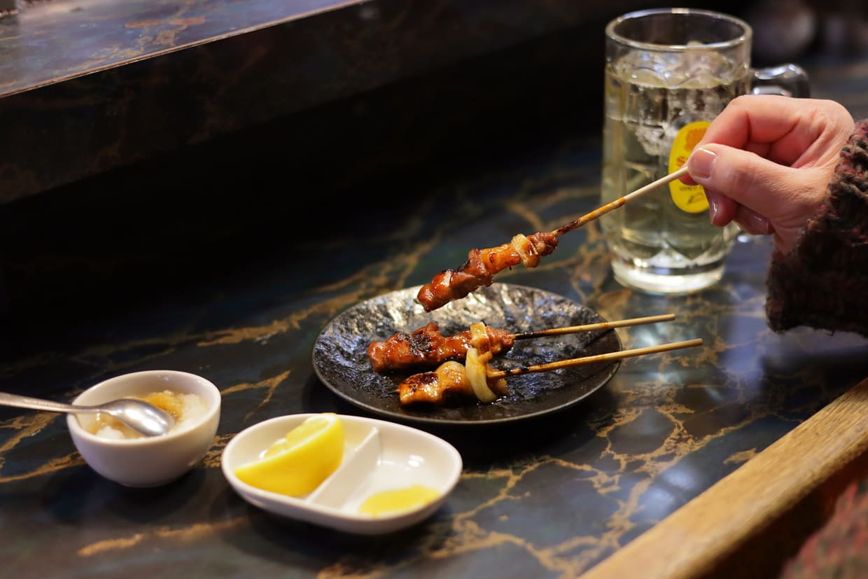 大阪・梅田『とり平 総本店』お通し