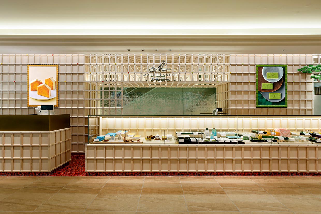 『マールブランシュ 京都髙島屋店』店頭