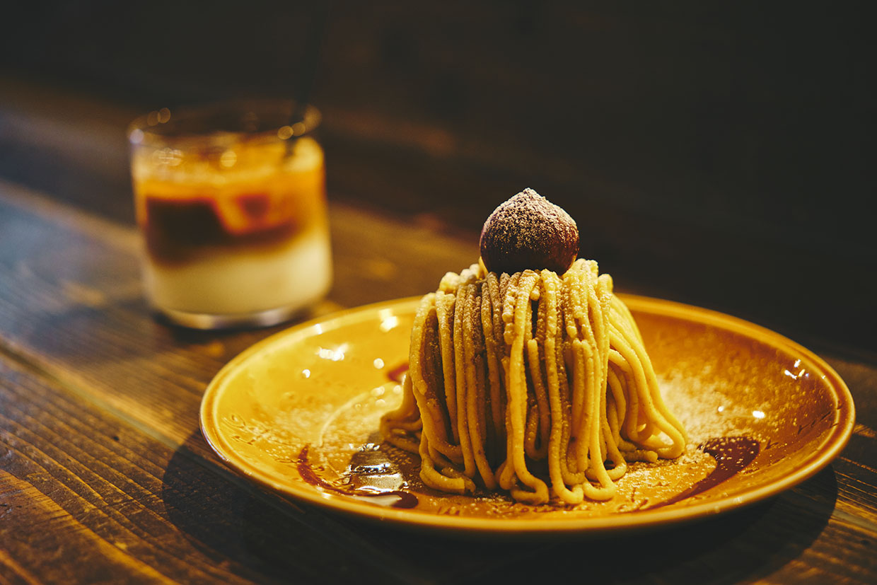『Sweets Cafe KYOTO KEIZO』の賞味期限10分モンブラン
