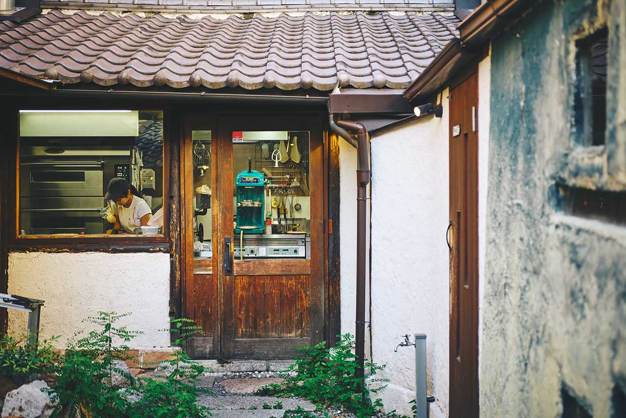『Sweets Cafe KYOTO KEIZO』の菓子工房