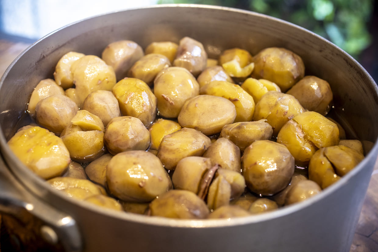 大阪・新町『御菓子司 廣井堂』密煮