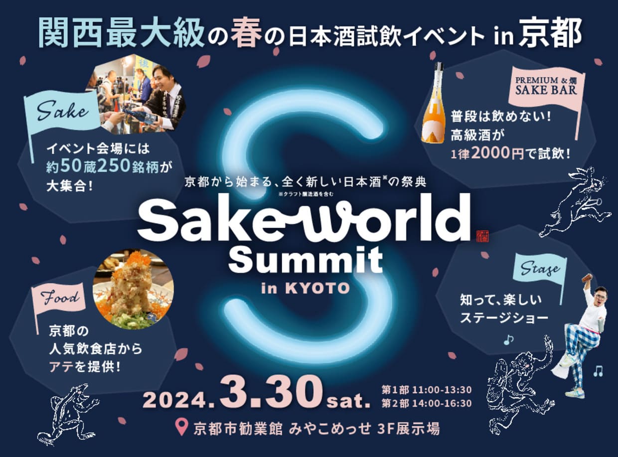 「Sake World Summit in KYOTO」イメージ