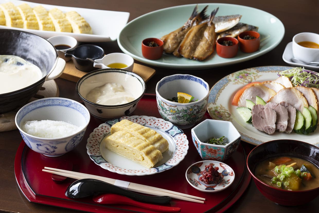和のオーベルジュ「amano-hashidate幽斎」朝食