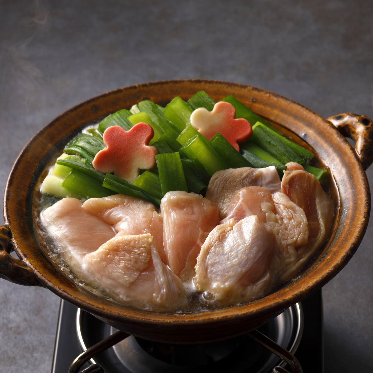  『こと京都』の九条ねぎ鶏の塩鍋